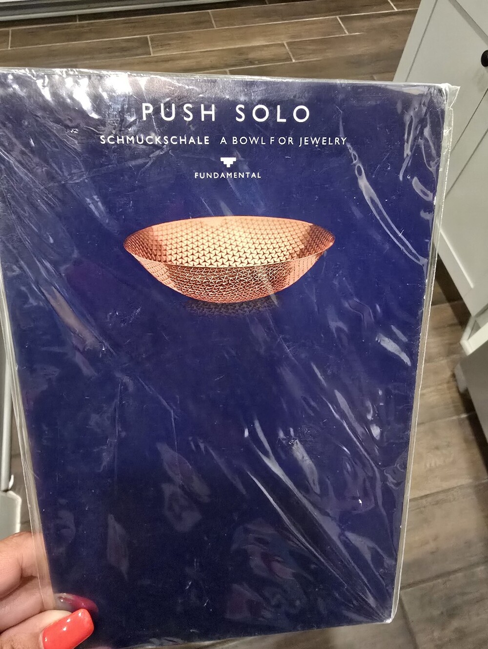 Fundanental Push Solo Copper Jewelry Bowl New